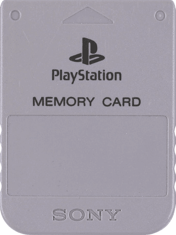 OFFICIAL PS1 MEMORY CARD