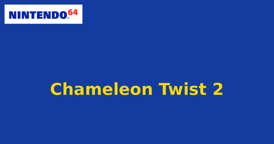Chameleon Twist 2 (Nintendo 64) generic cartridge label