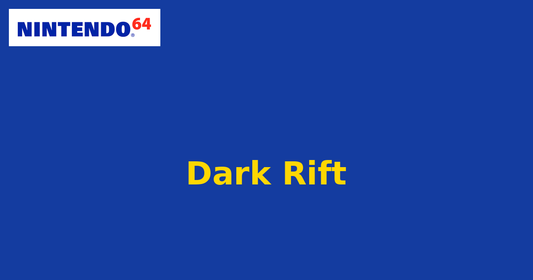 Dark Rift (Nintendo 64) generic cartridge label