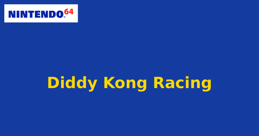 Diddy Kong Racing (Nintendo 64) generic cartridge label