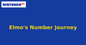 Elmo's Number Journey (Nintendo 64) generic cartridge label