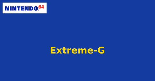Extreme-G (Nintendo 64) generic cartridge label
