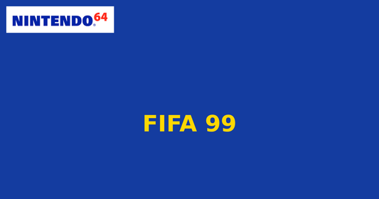 FIFA 99 (Nintendo 64) generic cartridge label