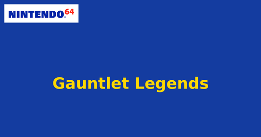 Gauntlet Legends (Nintendo 64) generic cartridge label