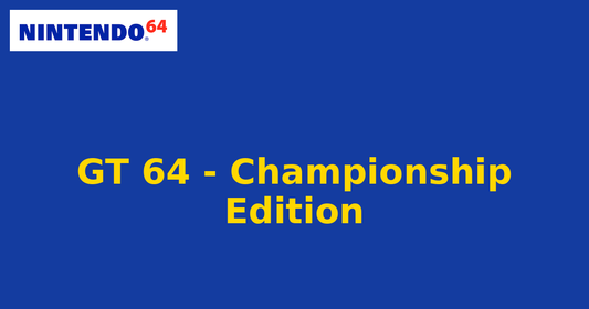 GT 64 - Championship Edition (Nintendo 64) generic cartridge label