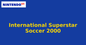 International Superstar Soccer 2000 (Nintendo 64) generic cartridge label