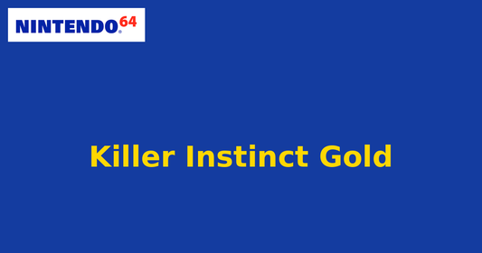 Killer Instinct Gold (Nintendo 64) generic cartridge label