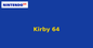 Kirby 64 (Nintendo 64) generic cartridge label