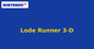 Lode Runner 3-D (Nintendo 64) generic cartridge label