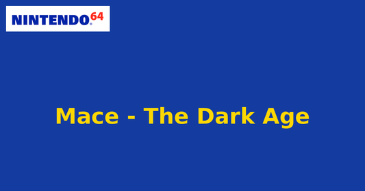 Mace - The Dark Age (Nintendo 64) generic cartridge label