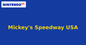Mickey's Speedway USA (Nintendo 64) generic cartridge label