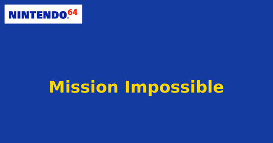 Mission Impossible (Nintendo 64) generic cartridge label