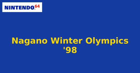 Nagano Winter Olympics '98 (Nintendo 64) generic cartridge label