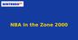 NBA In the Zone 2000 (Nintendo 64) generic cartridge label