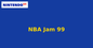 NBA Jam 99 (Nintendo 64) generic cartridge label
