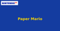 Paper Mario (Nintendo 64) generic cartridge label