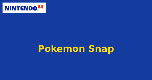 Pokemon Snap (Nintendo 64) generic cartridge label