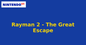 Rayman 2 - The Great Escape (Nintendo 64) generic cartridge label