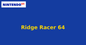 Ridge Racer 64 (Nintendo 64) generic cartridge label