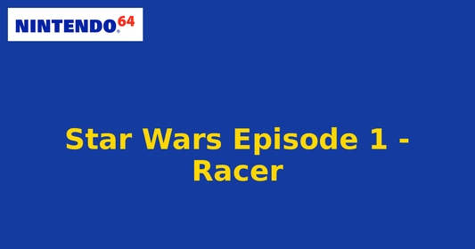 Star Wars Episode 1 - Racer (Nintendo 64) generic cartridge label