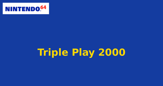 Triple Play 2000 (Nintendo 64) generic cartridge label