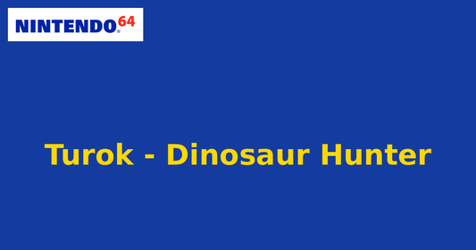 Turok - Dinosaur Hunter (Nintendo 64) generic cartridge label