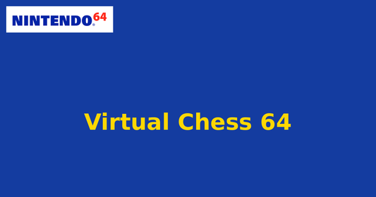 Virtual Chess 64 (Nintendo 64) generic cartridge label