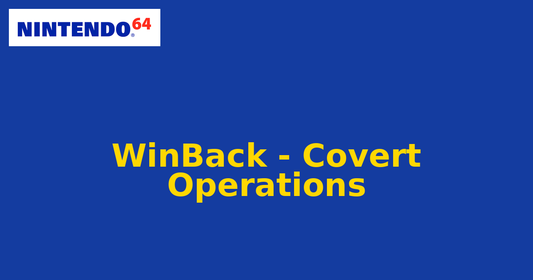 WinBack - Covert Operations (Nintendo 64) generic cartridge label