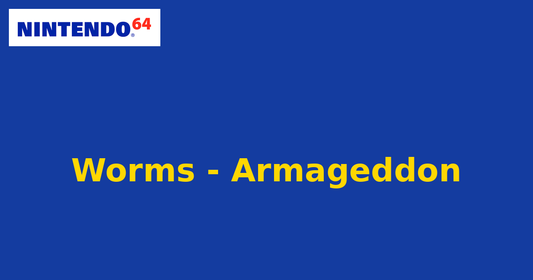 Worms - Armageddon (Nintendo 64) generic cartridge label
